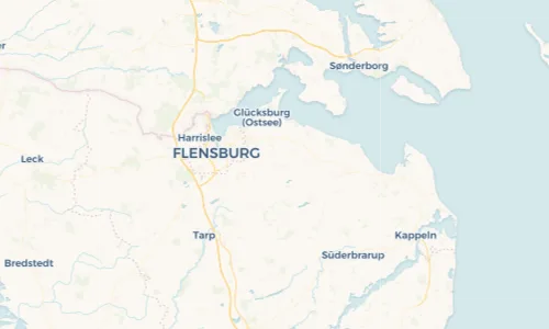 Regenradar Vorschaubild - Aktuelle Niederschläge in Husby und Umgebung