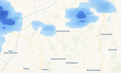 Regenradar Vorschaubild - Aktuelle Niederschläge in Jahrsdorf und Umgebung