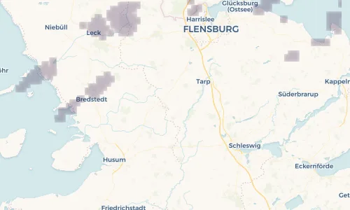 Regenradar Vorschaubild - Aktuelle Niederschläge in Jörl und Umgebung