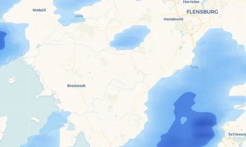 Regenradar Vorschaubild - Aktuelle Niederschläge in Joldelund und Umgebung