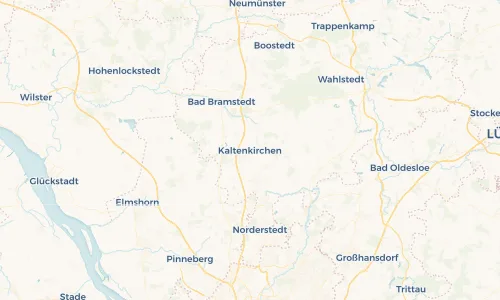 Regenradar Vorschaubild - Aktuelle Niederschläge in Kaltenkirchen und Umgebung
