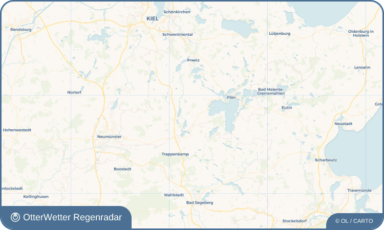 OtterWetter Regenradar-Widget Kalübbe