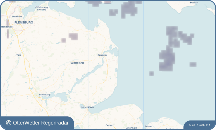 OtterWetter Regenradar-Widget Karby