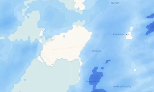 Regenradar Vorschaubild - Aktuelle Niederschläge in Katharinenheerd und Umgebung