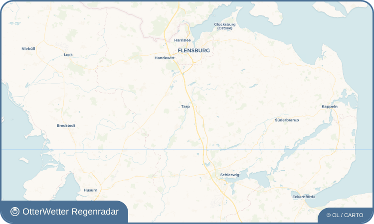 OtterWetter Regenradar-Widget Keelbek