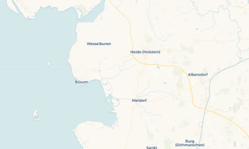 Regenradar Vorschaubild - Aktuelle Niederschläge in Ketelsbüttel und Umgebung