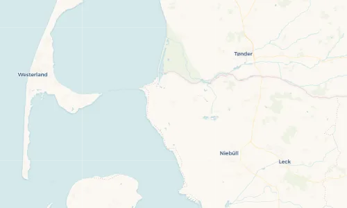 Regenradar Vorschaubild - Aktuelle Niederschläge in Klanxbüll und Umgebung