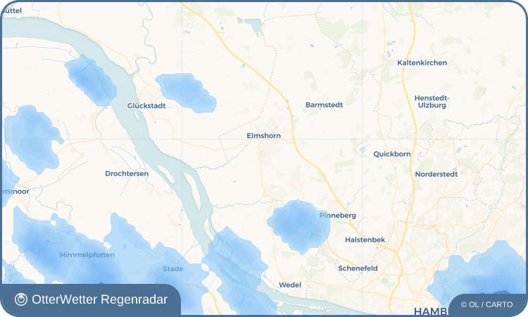 Wetter-Widget-Vorschau mit Vorhersagedaten für Klein Nordende