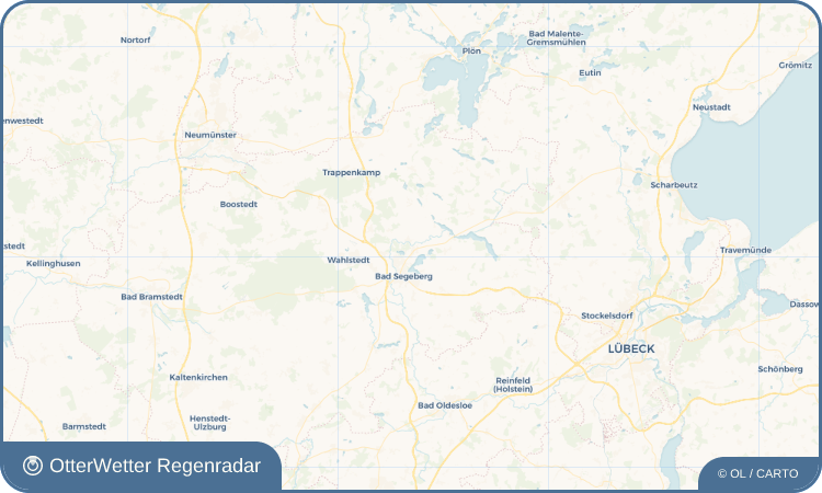 OtterWetter Regenradar-Widget Klein Rönnau