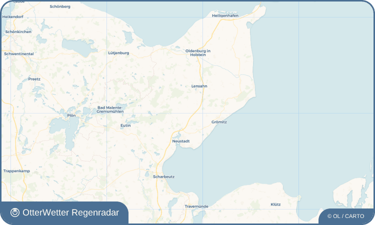 OtterWetter Regenradar-Widget Klein Schlamin