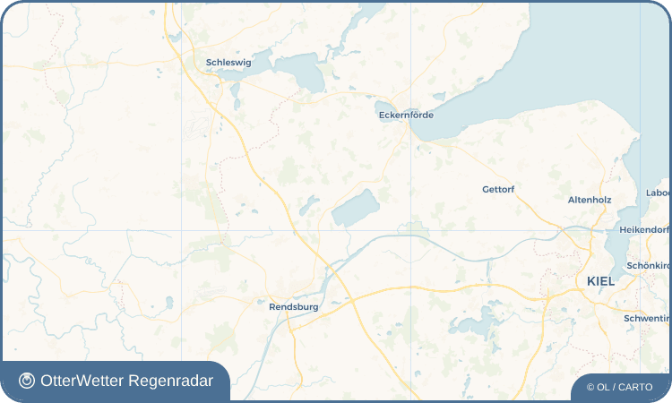 OtterWetter Regenradar-Widget Klein Wittensee