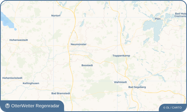 OtterWetter Regenradar-Widget Kleinkummerfeld
