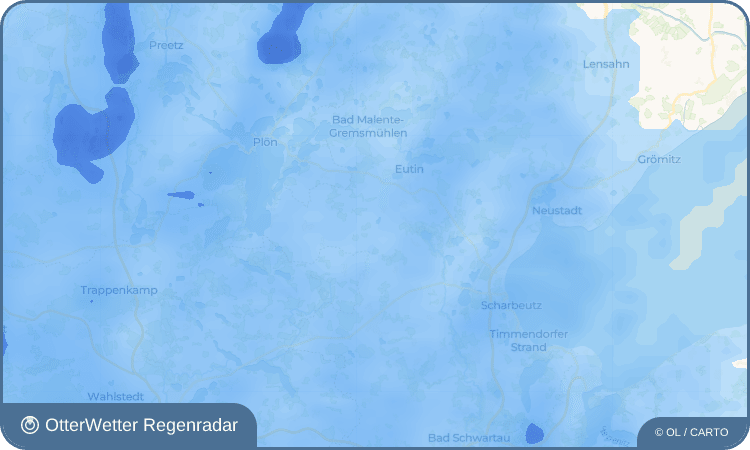 Wetter-Widget-Vorschau mit Vorhersagedaten für Klenzau