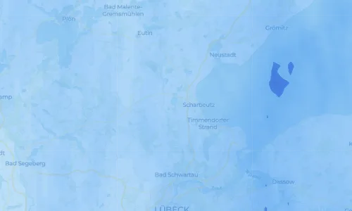 Regenradar Klingberg: aktuelle Niederschläge in Klingberg und Umgebung, Stand 21. Oktober 2026 um 1:40 Uhr