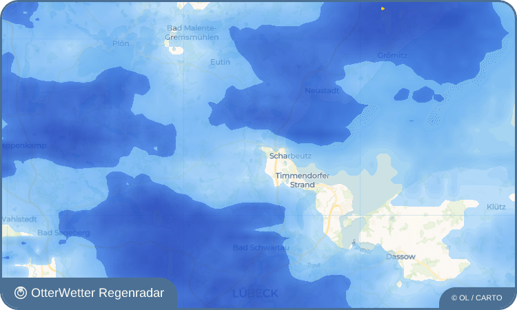 OtterWetter Regenradar-Widget Klingberg