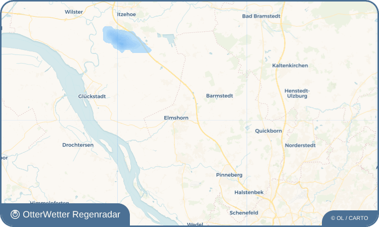 OtterWetter Regenradar-Widget Kölln-Reisiek