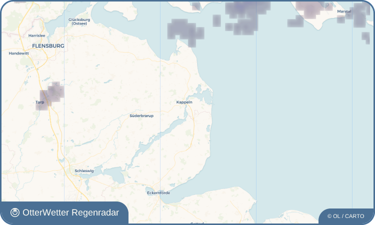 Wetter-Widget-Vorschau mit Vorhersagedaten für Kopperby