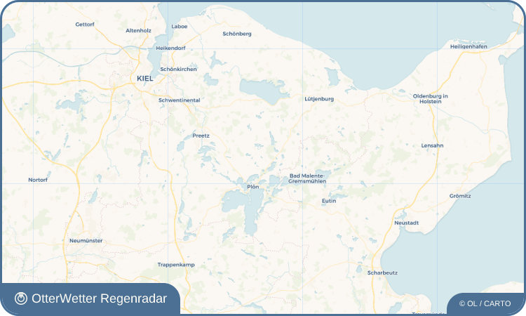 Widget-Vorschau für Kossau Wetter-Widget-Vorschau mit Vorhersagedaten für Kossau