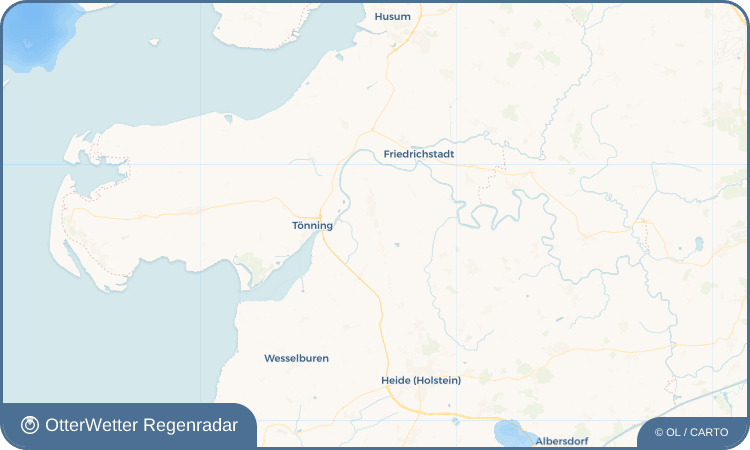 Wetter-Widget-Vorschau mit Vorhersagedaten für Krempel