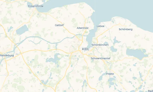 Regenradar-Vorschau: aktuelle Niederschläge in Kronshagen und Umgebung