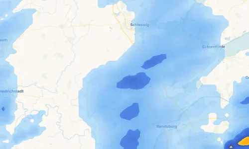 Regenradar Vorschaubild - Aktuelle Niederschläge in Kropp und Umgebung