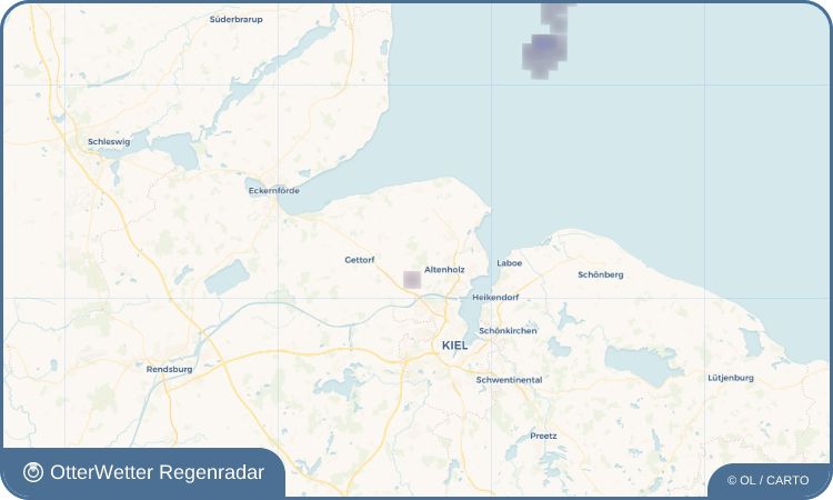 OtterWetter Regenradar-Widget Krück