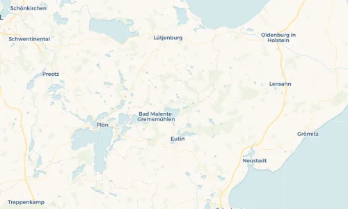 Regenradar Vorschaubild - Aktuelle Niederschläge in Krummsee und Umgebung