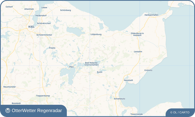 OtterWetter Regenradar-Widget Krummsee