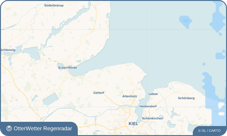OtterWetter Regenradar-Widget Krusendorf