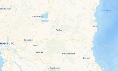 Regenradar Vorschaubild - Aktuelle Niederschläge in Kuddewörde und Umgebung
