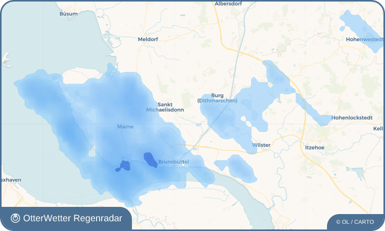 OtterWetter Regenradar-Widget Kuden
