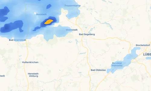 Regenradar Vorschaubild - Aktuelle Niederschläge in Kükels und Umgebung