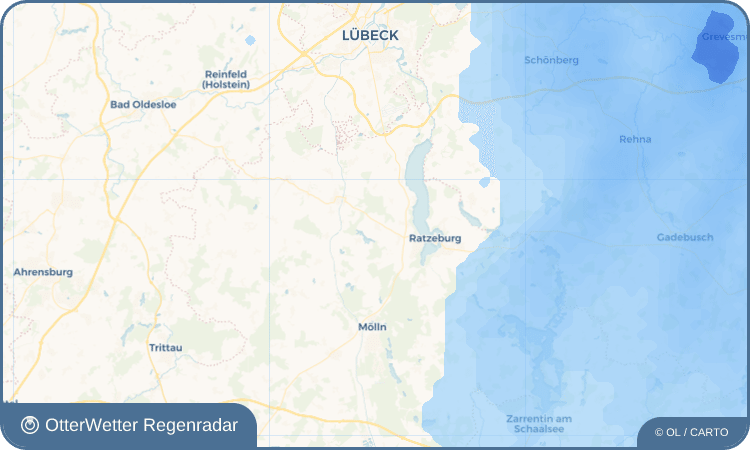 Wetter-Widget-Vorschau mit Vorhersagedaten für Kulpin