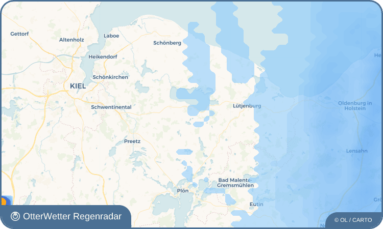 Wetter-Widget-Vorschau mit Vorhersagedaten für Lammershagen