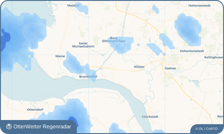 OtterWetter Regenradar-Widget Landscheide