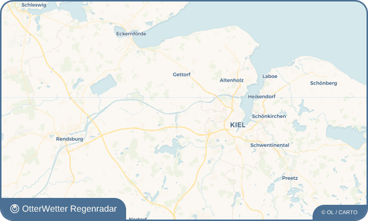 OtterWetter Regenradar-Widget Landwehr