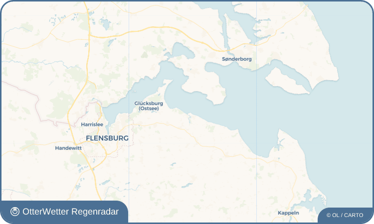OtterWetter Regenradar-Widget Langballigau