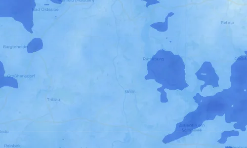 Regenradar Vorschaubild - Aktuelle Niederschläge in Lankau und Umgebung