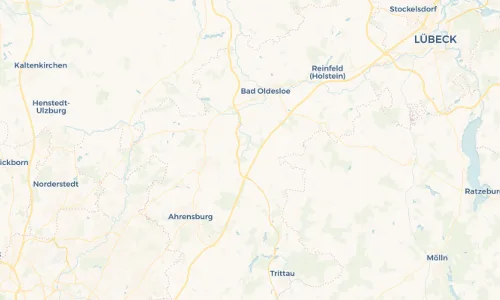 Regenradar Vorschaubild - Aktuelle Niederschläge in Lasbek-Gut und Umgebung