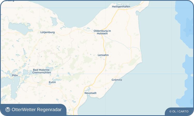 OtterWetter Regenradar-Widget Lensahnerhof