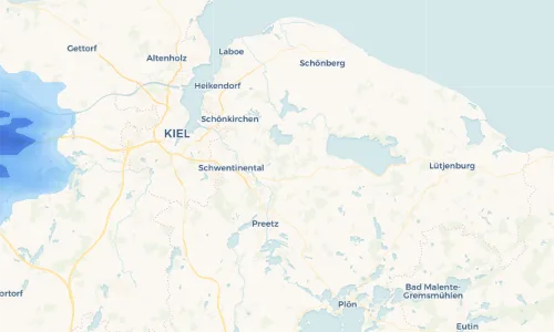 Regenradar-Vorschau: aktuelle Niederschläge in Lilienthal und Umgebung