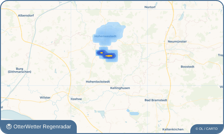 OtterWetter Regenradar-Widget Lockstedt