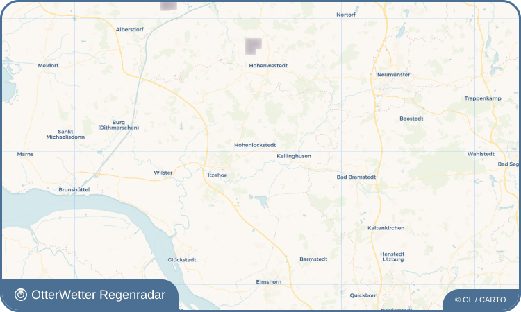 OtterWetter Regenradar-Widget Lohbarbek