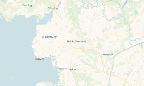 Regenradar Vorschaubild - Aktuelle Niederschläge in Lohe-Rickelshof und Umgebung