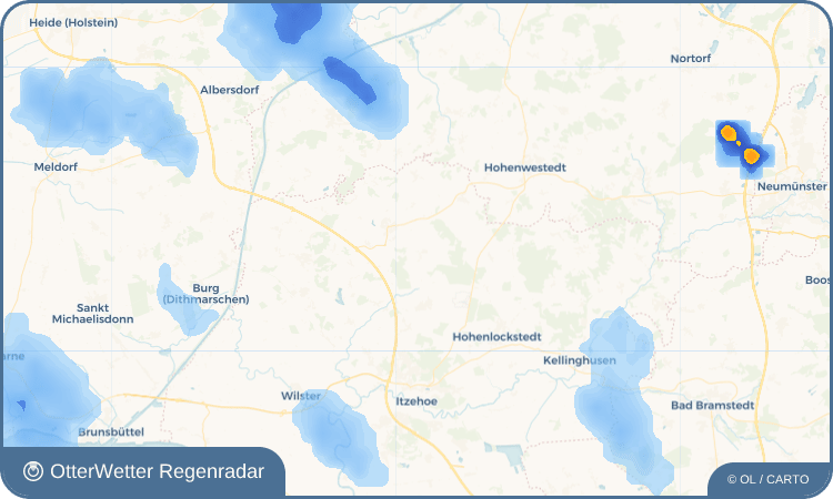 Wetter-Widget-Vorschau mit Vorhersagedaten für Looft