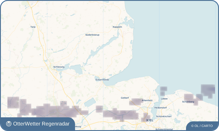 Widget-Vorschau für Loose Wetter-Widget-Vorschau mit Vorhersagedaten für Loose