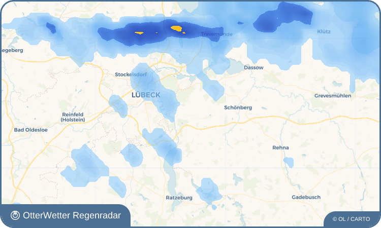 Widget-Vorschau für Lüdersdorf Wetter-Widget-Vorschau mit Vorhersagedaten für Lüdersdorf