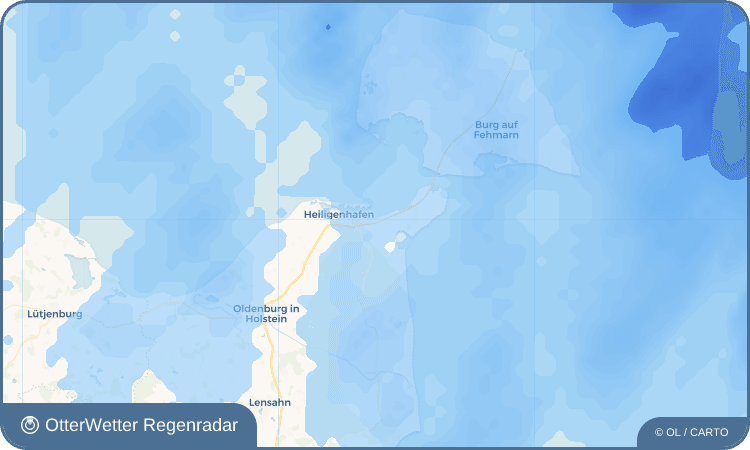 Widget-Vorschau für Lütjenbrode Wetter-Widget-Vorschau mit Vorhersagedaten für Lütjenbrode