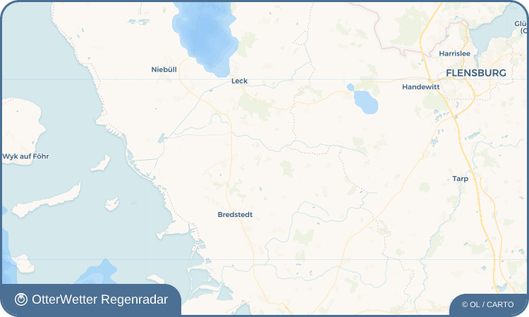 OtterWetter Regenradar-Widget Lütjenholm