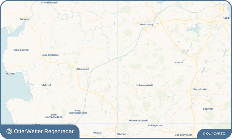 OtterWetter Regenradar-Widget Lütjenwestedt